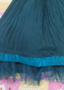 Partywear Gown With Stylish Dupatta For Women