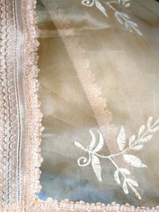 Elegant Embroidered Saree