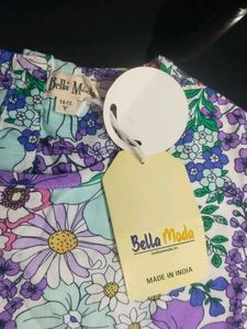Bella Moda New Cotton Dress With Inner Lining