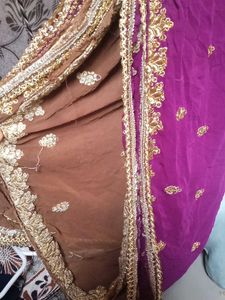 Elegant Purple Saree