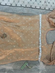 Dhoti Style Silk Blend Suit Holi Sale 50% Off