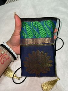 Ethnic Peacock Pouch