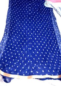 Blue Printed Kurta
