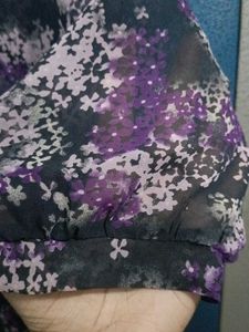 Floral Purple Dress
