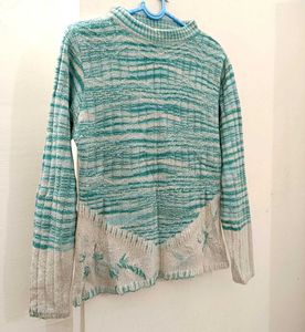 Striped Knit Sweater