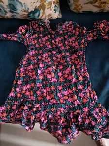Floral Long Sleeve Dress