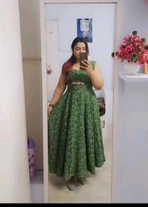 Green Paisley Sundress