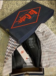 AUTHENTIC LEE COOPER 1908 LACE UPBLACK SNEAKERS
