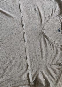 Old Navy Casual Grey V-Neck T-Shirt