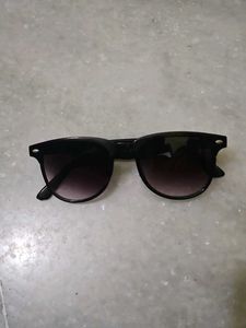 Unisex Black Sunglasses