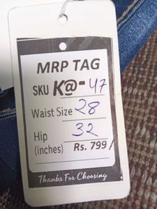 K@47 Size-28 (Sale) Latest Ladies high waist Jeans