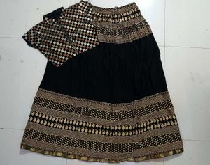 Traditional Ethnic Set (Top &amp; Skirt)