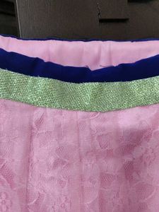 Pink Ethnic Skirt