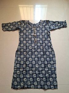 Printed Cotton Kurta