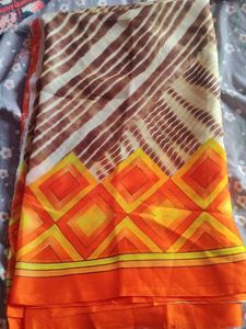 New Crepe Saree