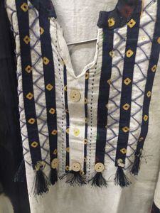 Kurta Set With Dhoti Salwar And Chiffon Dupatta