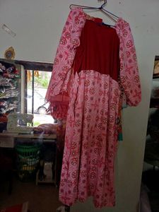 Stylish maroon Printed Kurta