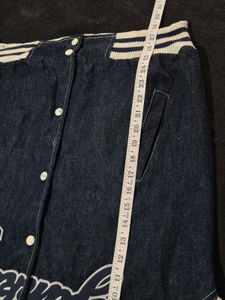 Russell Athletic Heavy Denim Bomber + Hoddie