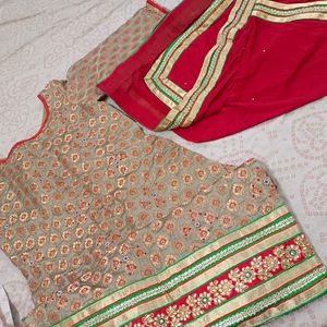 Kanjivaram Silk Suit