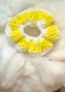 Colorful Crochet Hair Ties - Handmade