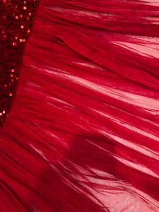 Hot Red Velvet Gown For Party Wear