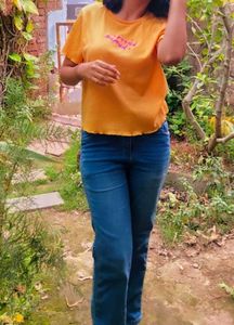 Graphic Crop Tee 🧇🍋🍯🌻