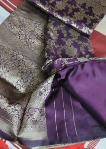 Purple 💜 Banarasi Saree....