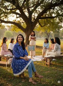💎Indigo Rhapsody Tunic - Your Next Fav Look💎