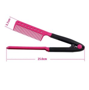 V Shaped Straight Com For Salon Hair