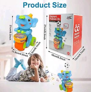 Elephant Drummer Toy for baby /kids