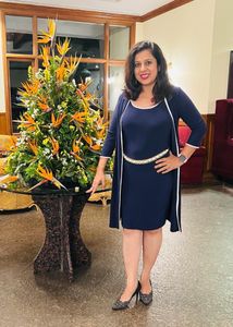 Party Dress Dark Blue