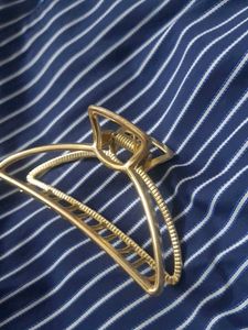 Gold Hair Claw Clip