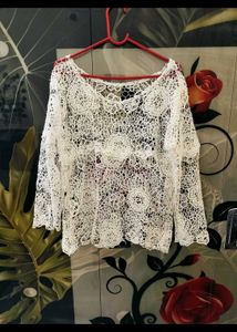 unused Crochet Lace Top