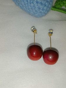 Cherry Stud Earrings