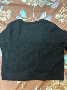 Diesel Black Long Sleeve Top