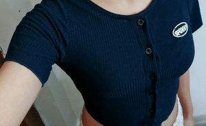 Buttoned Baby Tee