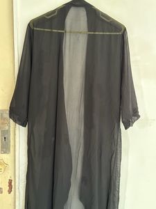 XL Long Black Shrug