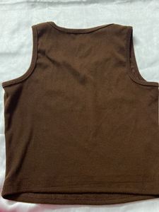 Brown Tank Top