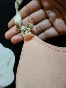 Peach Padded Bra
