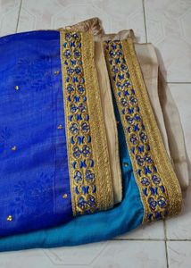 Elegant 3 Color Saree