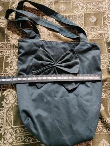 Black Bow Tote Bag 💙