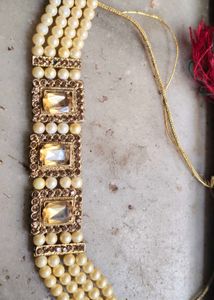 Vintage Pearl &amp; Gemstone Bracelet