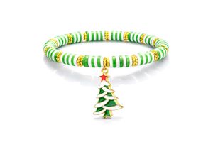 Christmas Tree Charm Bracelet