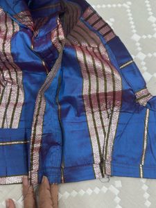 Blue &amp; Gold Blouse