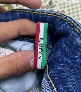 Benetton Blue Denim Jeans