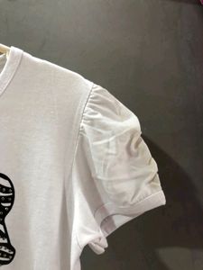 Printed White Tshirt