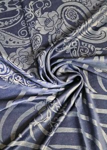 Imported Self Shimmer Print Hijab/Scarf