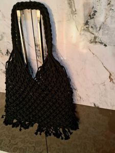 Hand Made Crocheted Bag
