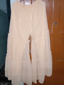Cream Colour Festive wear Suit