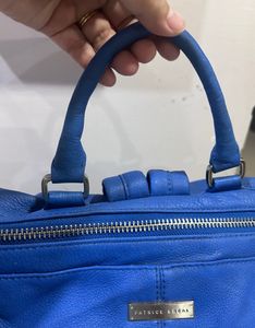 Patrice Breal Leather Bagpack